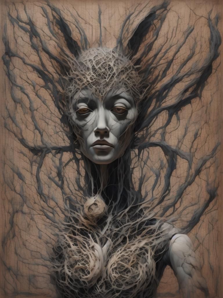 Drone view of a fantasy harbour full of boats