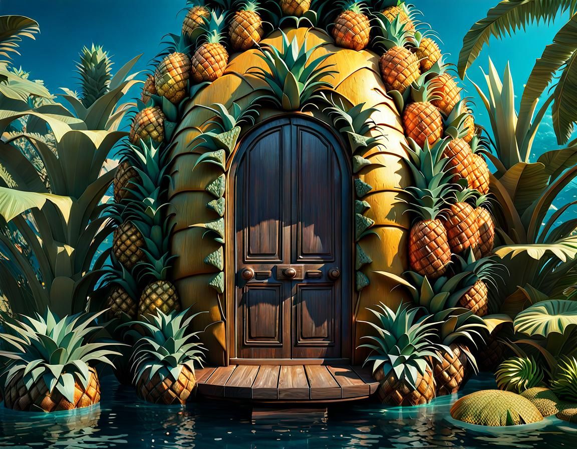 Pineapple House.