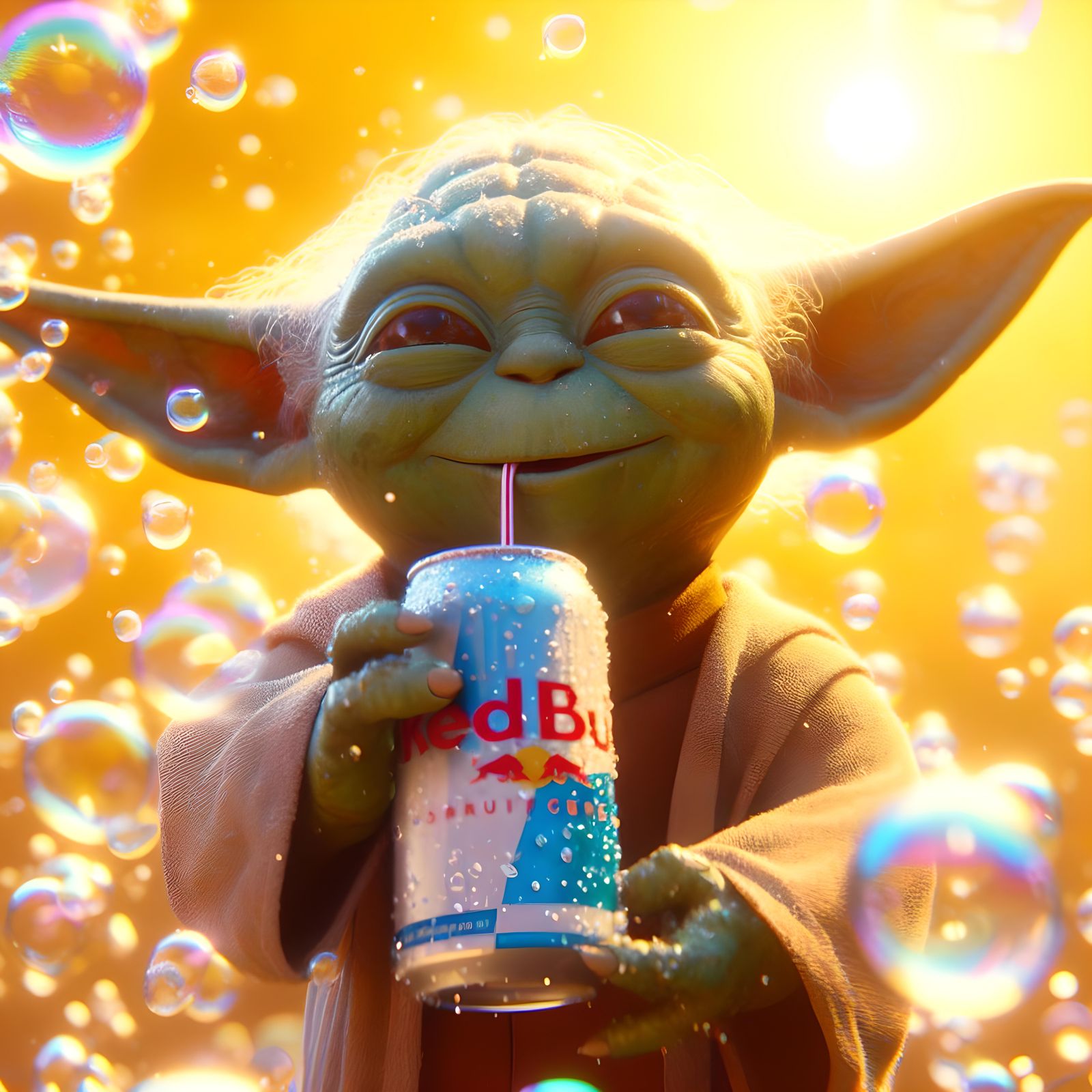 Yoda Soda gives you wings.