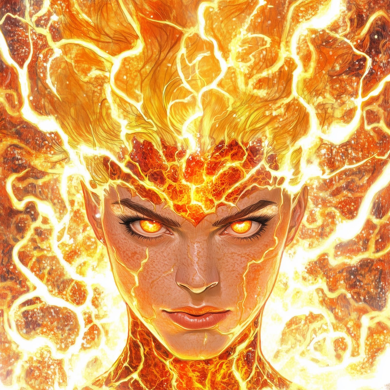 Solar Flare Titaness