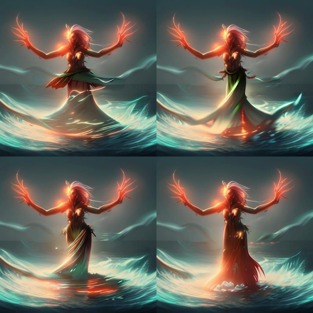 dress, skirt, water, beautiful, a masterpiece, 8k resolution, dark