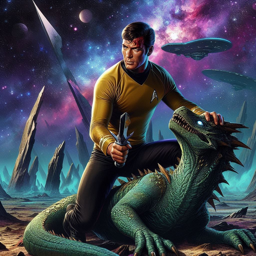 Kirk Defeats the Gorin