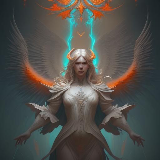 Lucifer Fall From Grace - Ai Generated Artwork - Nightcafe Creator