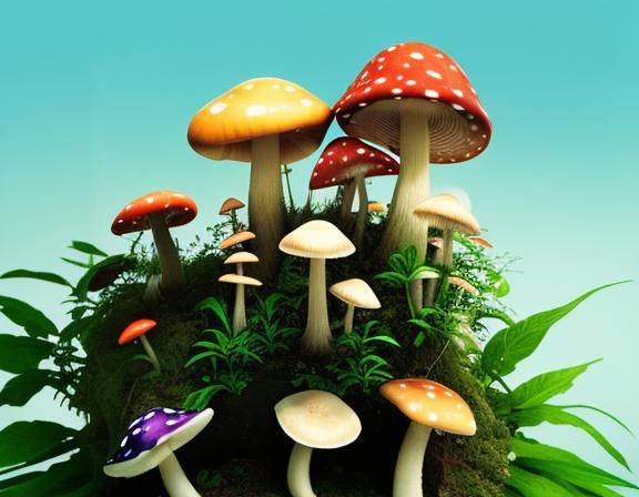 psychedelic mushroom