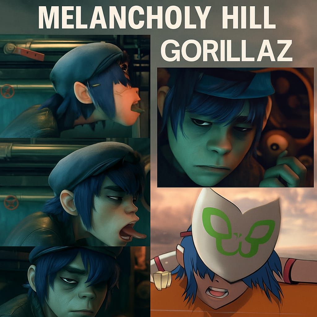 Gorillaz Melocholy hill's 2010