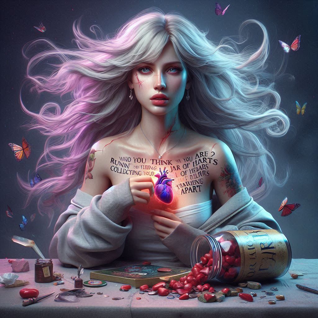 Just who do you think you are, going round stealing hearts