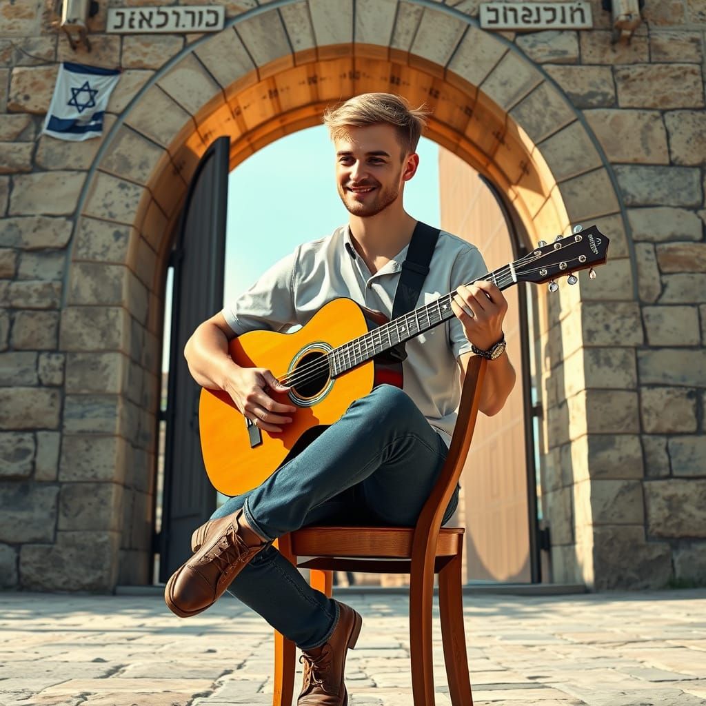גיטרה בשערי רשב"י