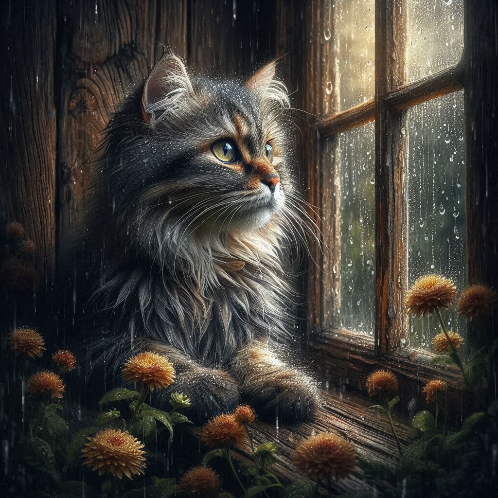 The Fluffy Cat 😸😸😁