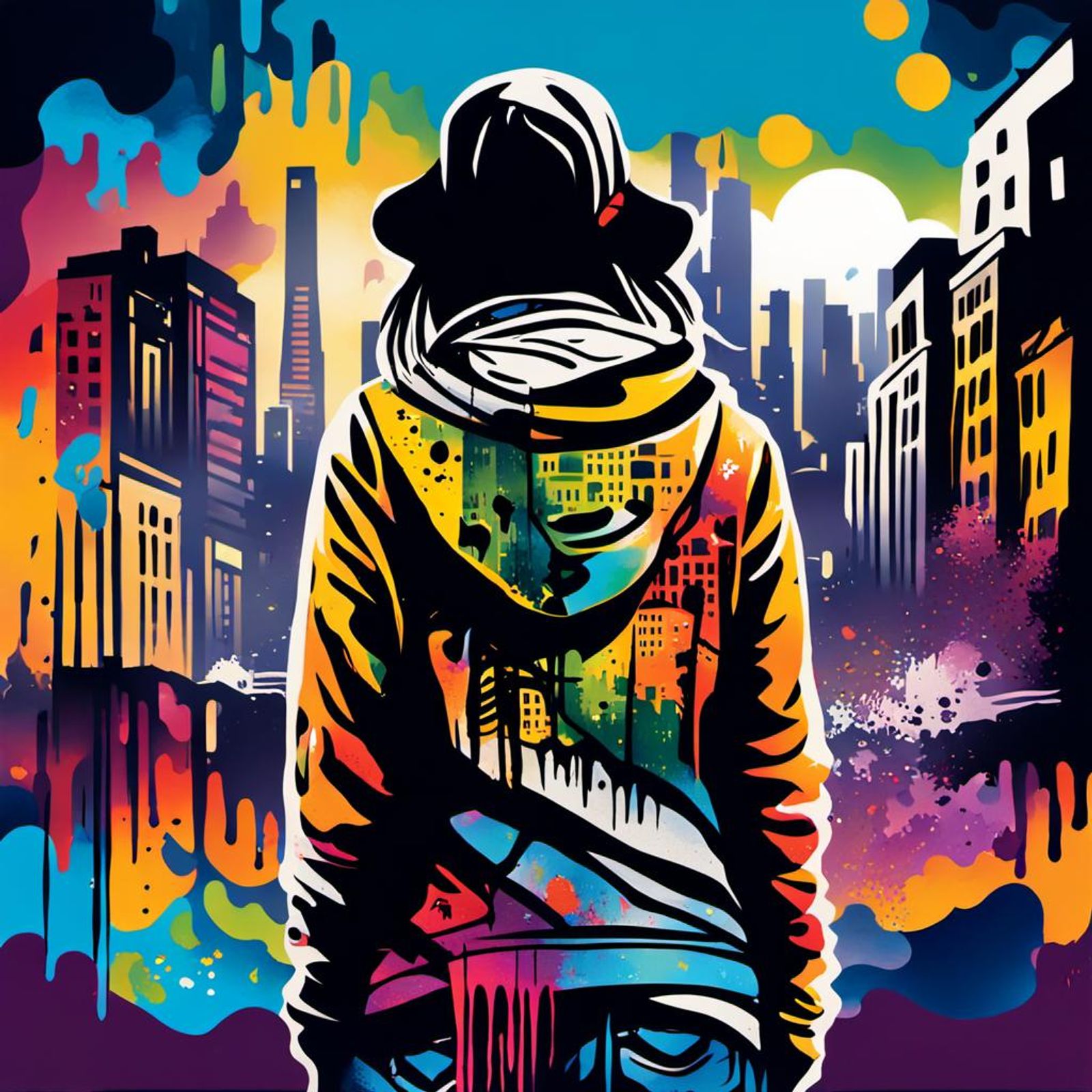 Concrete Jungle Wet Dream Tomato AI Generated Artwork NightCafe Creator