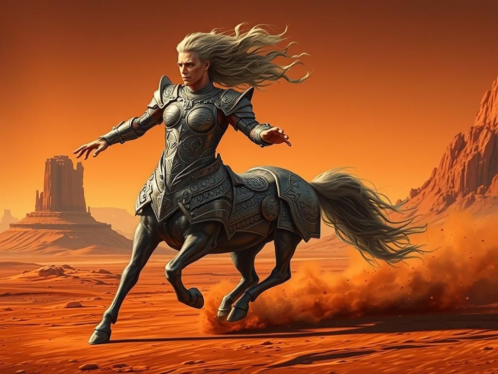 Centaur Through the Land  by @Solemn