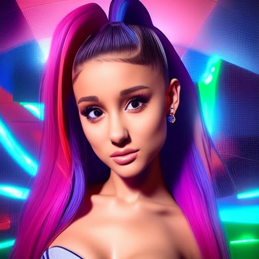 Ariana Grande Ai Generated Artwork Nightcafe Creator