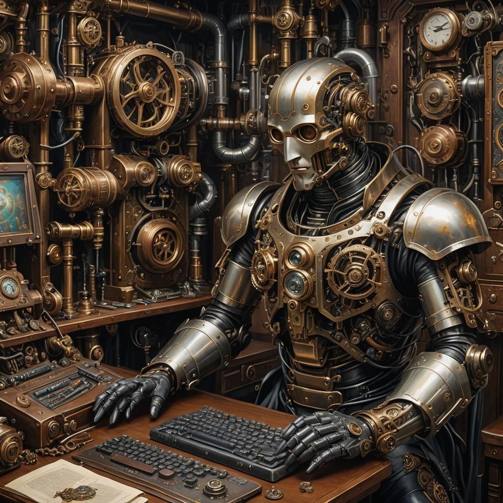 "Of course the gears can to the computing. I mean my brain i...