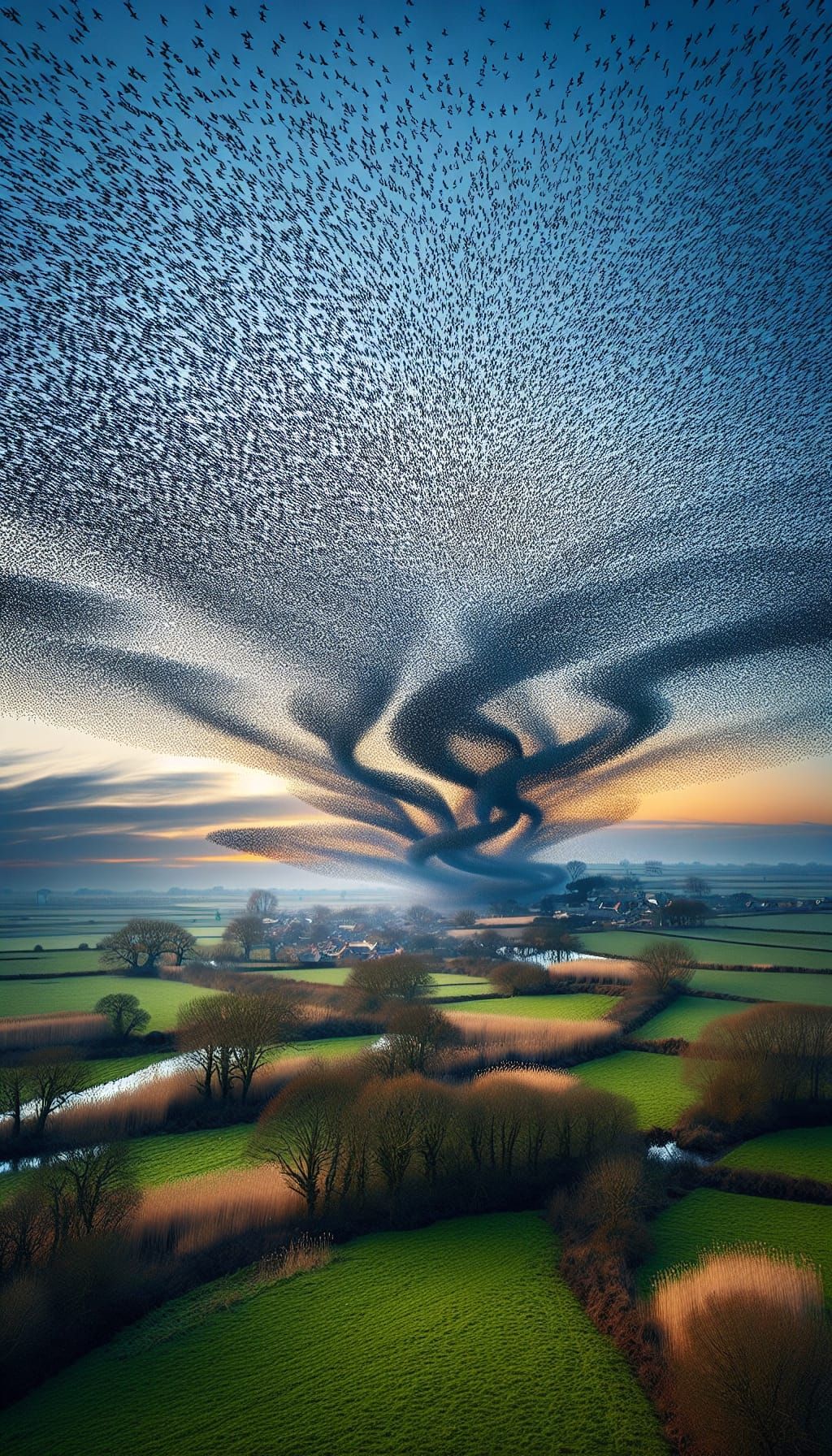 The final murmuration.