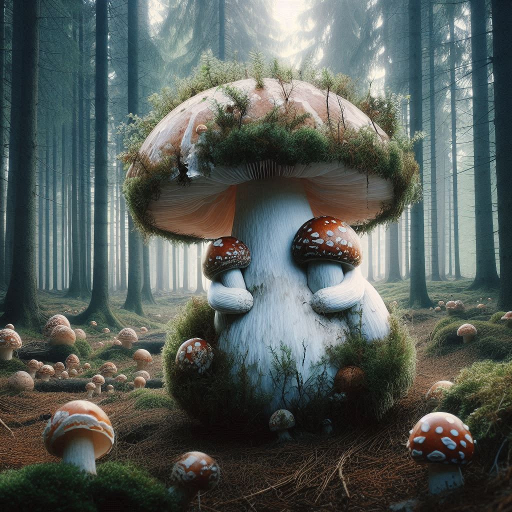 A mushroom named Pat