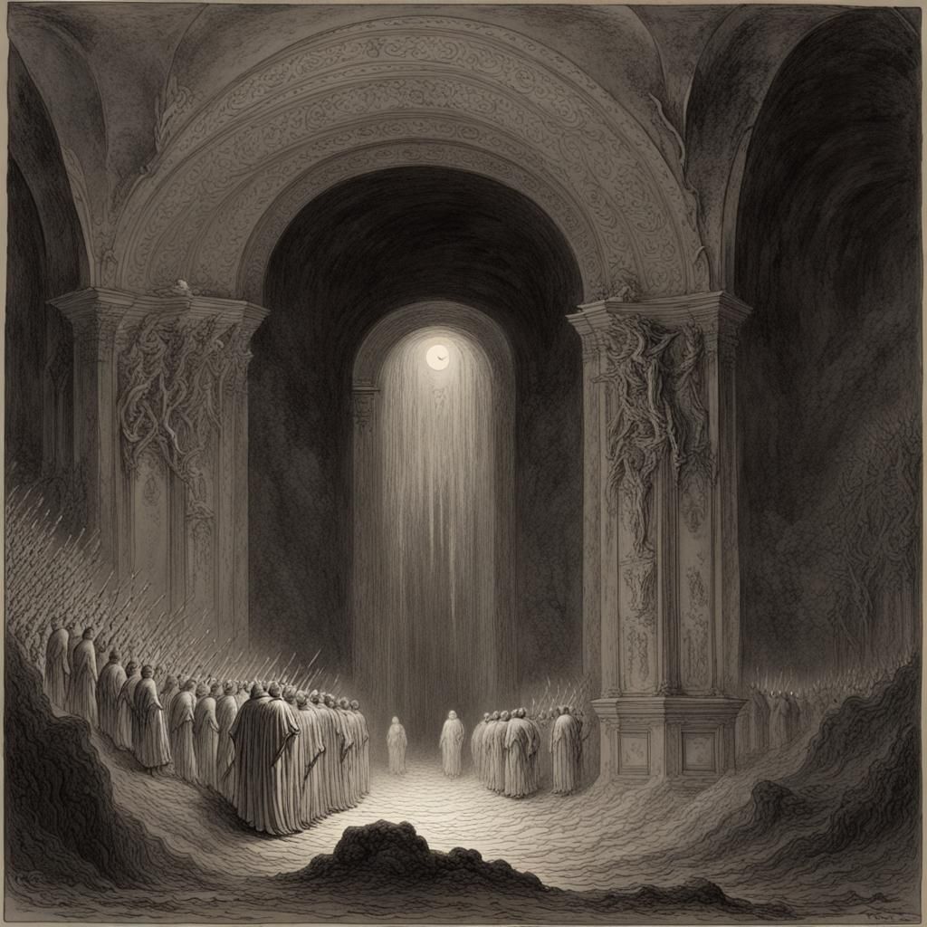 Pearl Gates of Dante's Inferno  by @Steve
