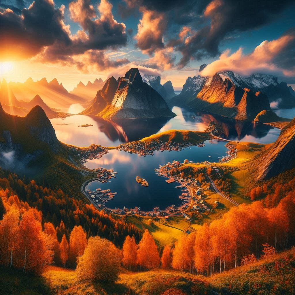 Keep the memory of a beautiful landscape...