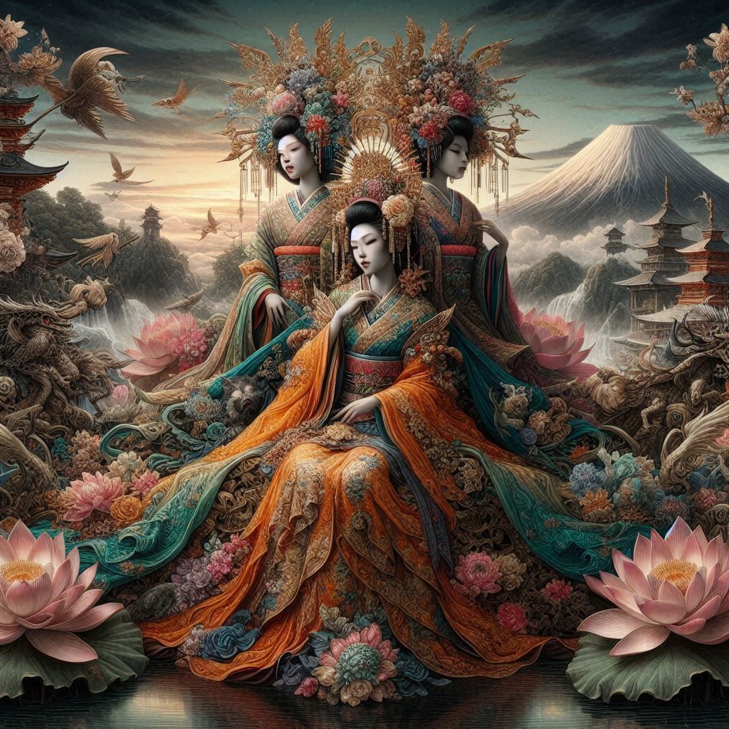 Ornamental Tea Garden Women