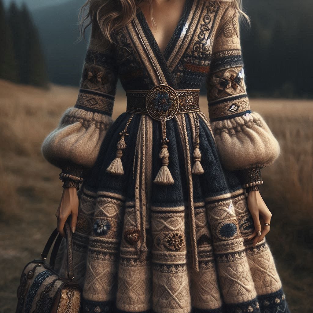 wool dress