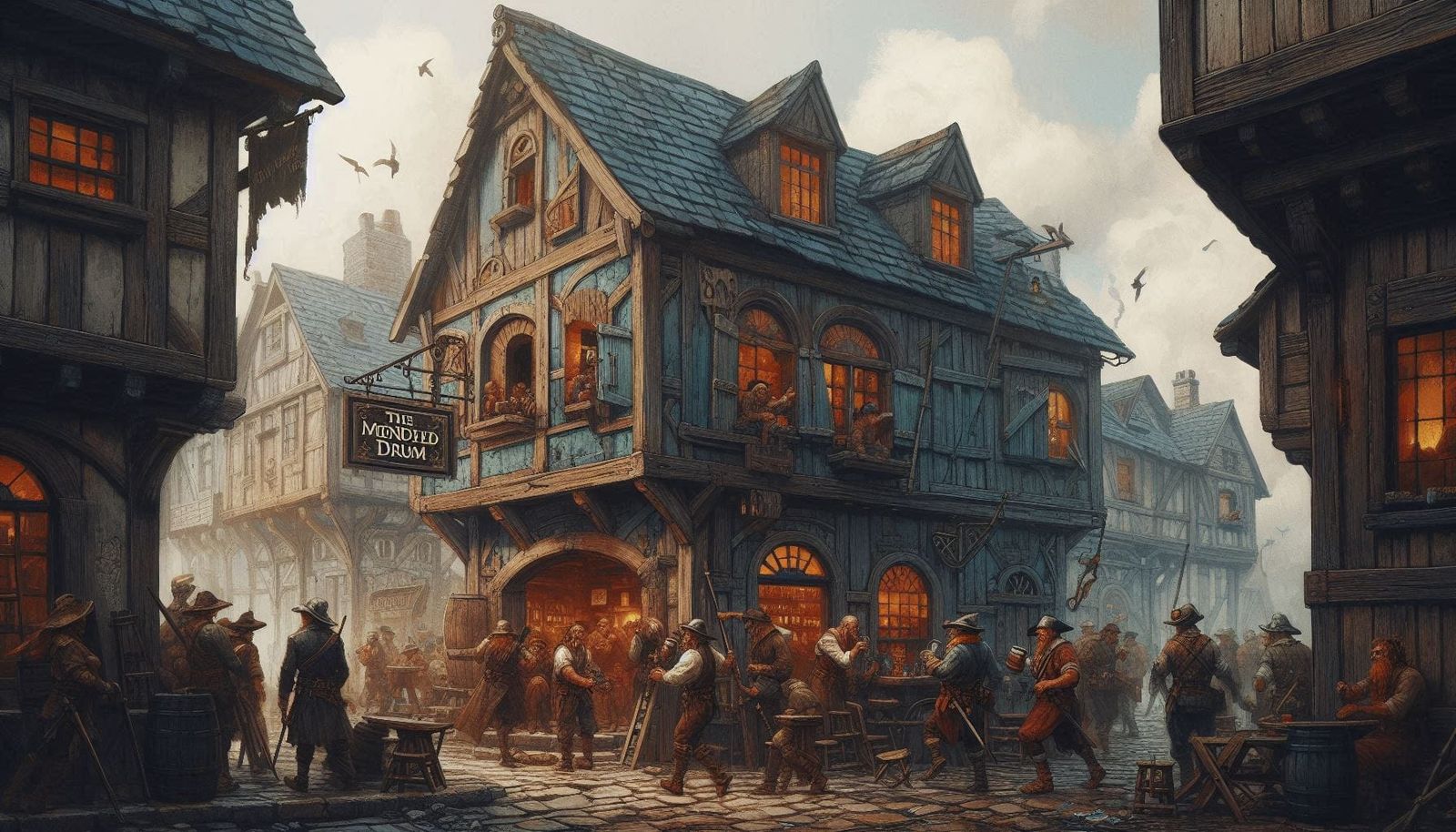 The Mended Drum, Ankh-Morpork - Discworld