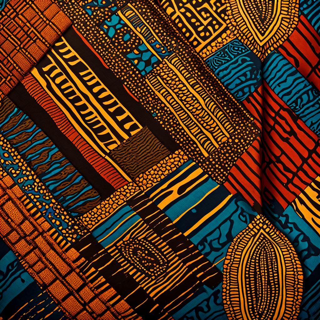 African inspired pattern