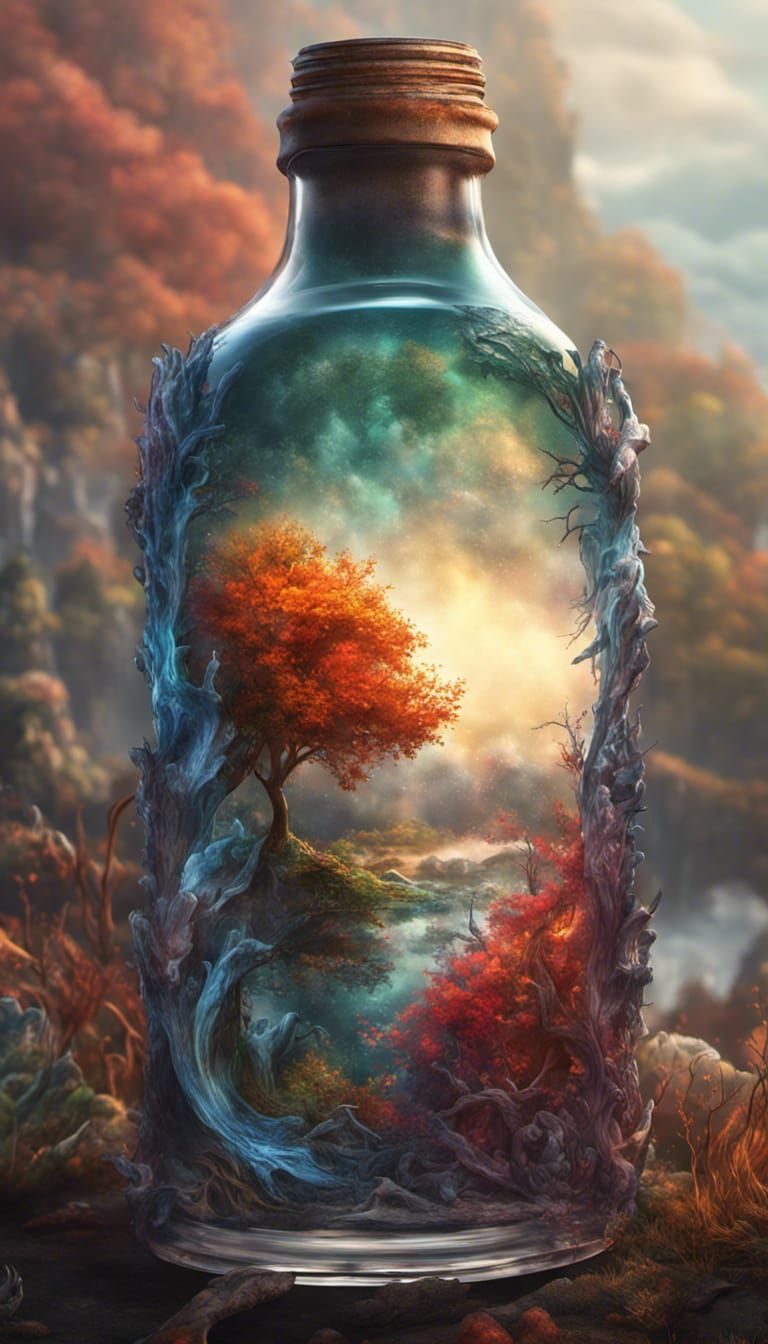 fall in a bottle