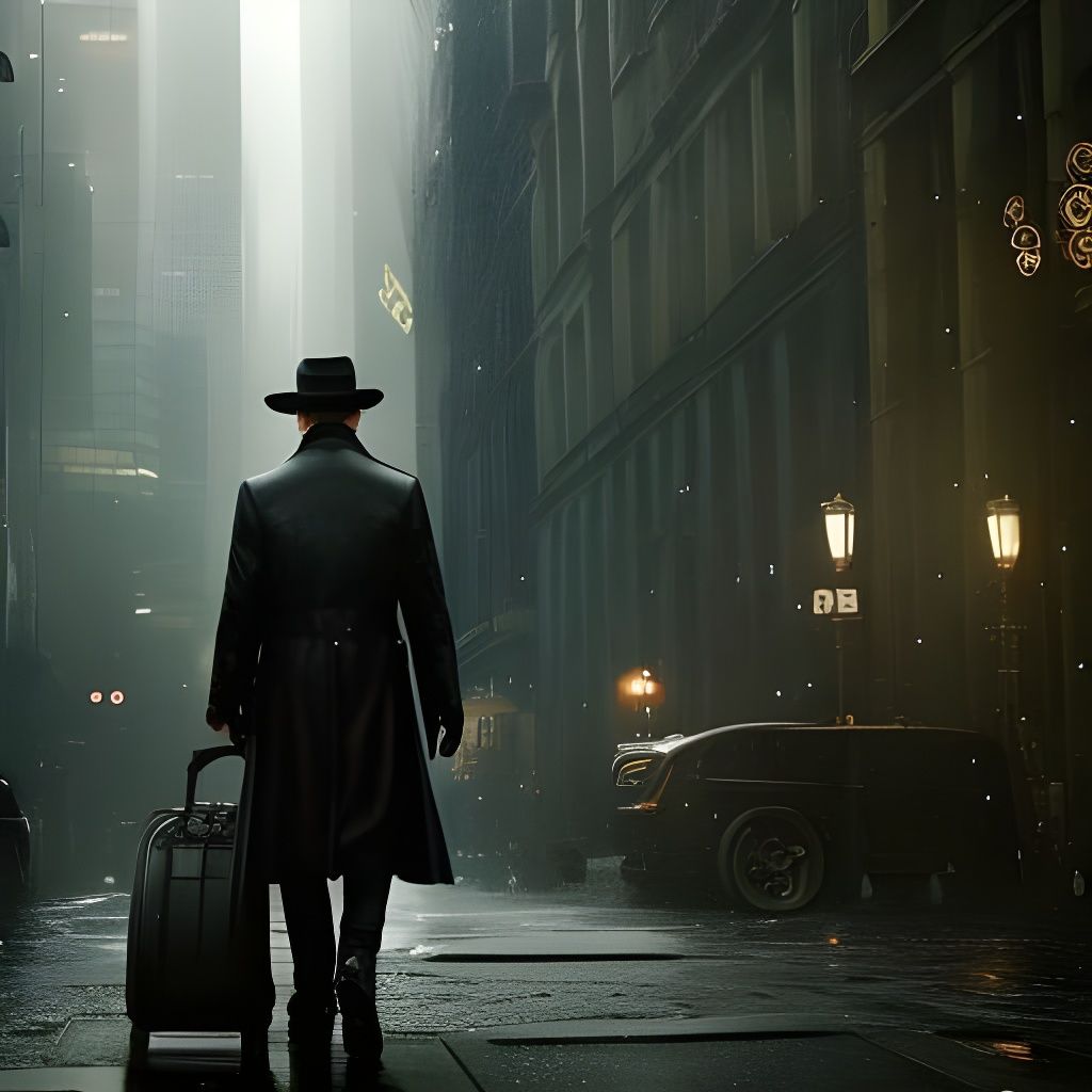 Noir City   by @Cilia