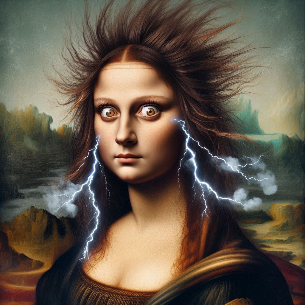 Coup de foudre dans l'atelier de De Vinci.