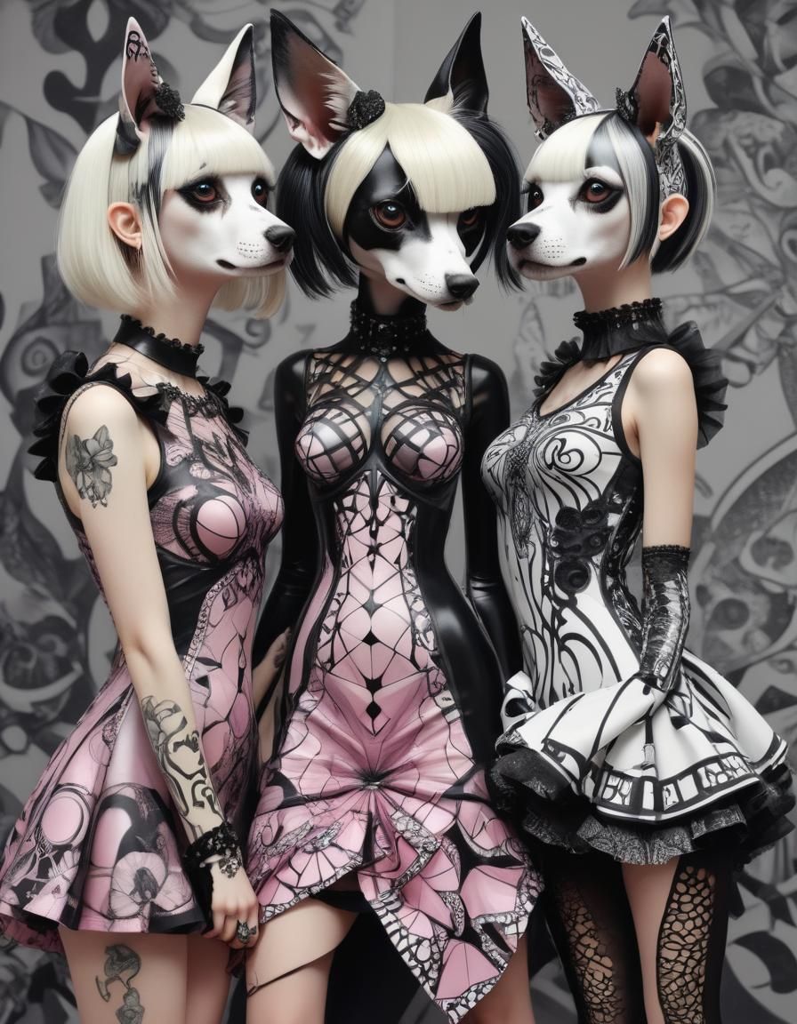 Zentanglepunk Pucci Pooches