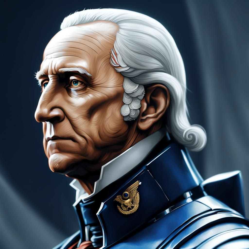 george washington - AI Generated Artwork - NightCafe Creator