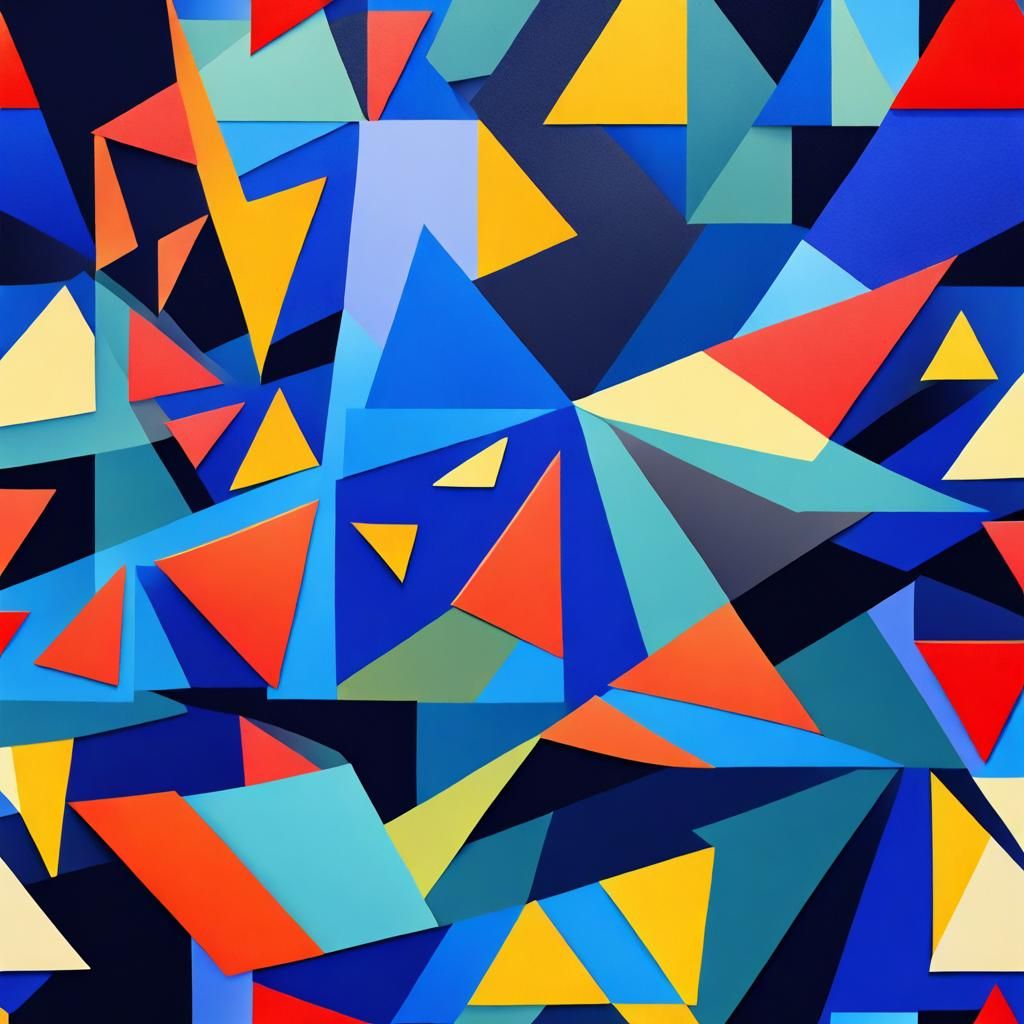 imperfect  triangles cubist