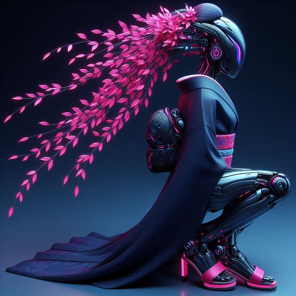 Full Body CyberGeisha