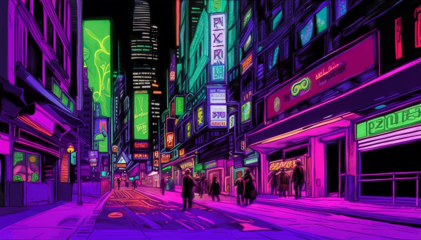Good Night NC #236 From The Neon Metropolis