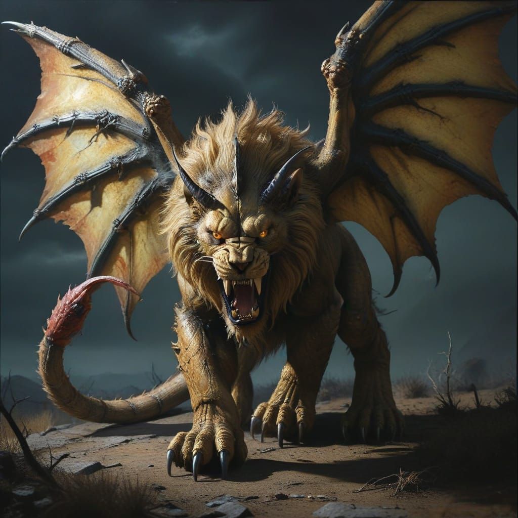 The Manticore  by @Tsulea
