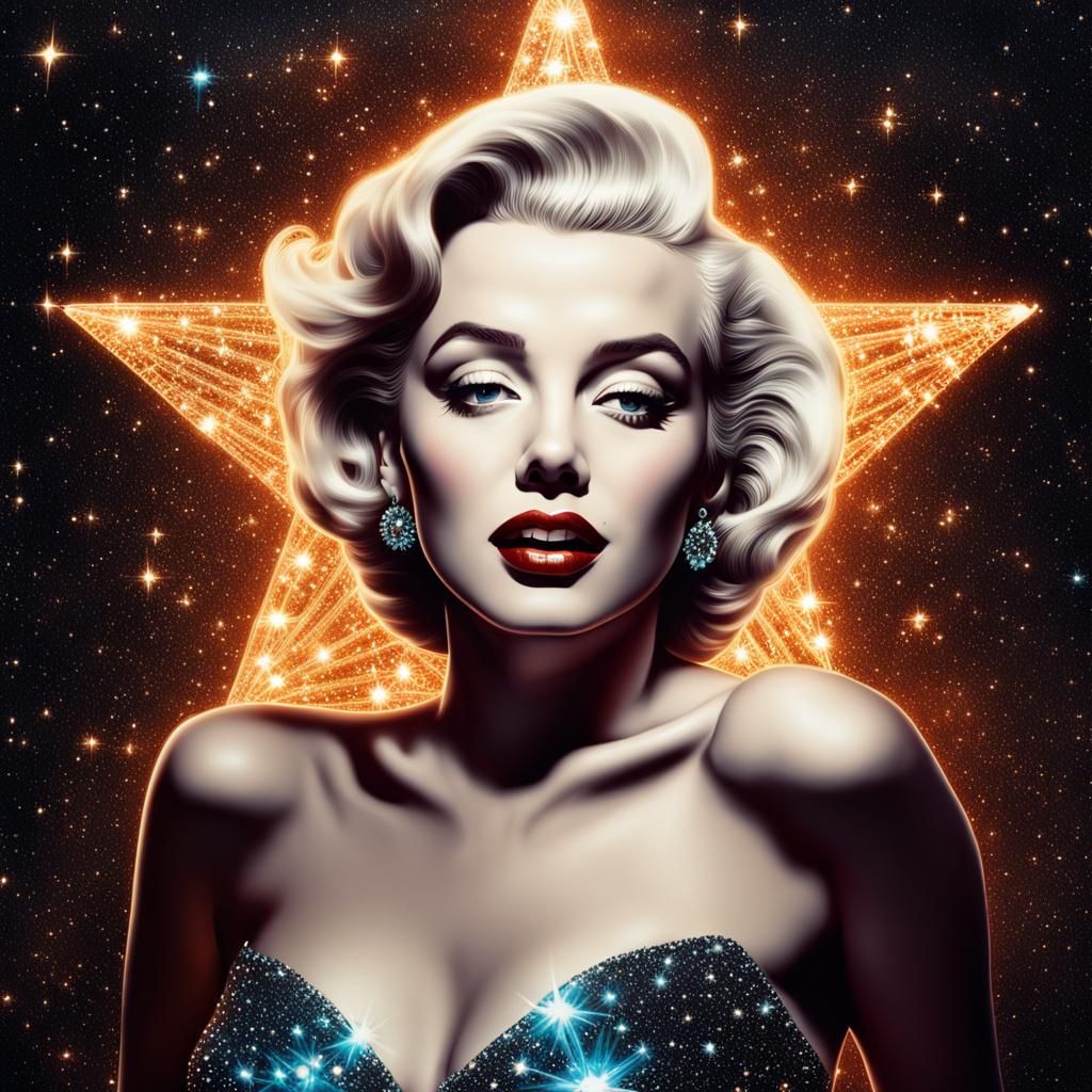 Marilyn Monroe Ai Generated Artwork Nightcafe Creator