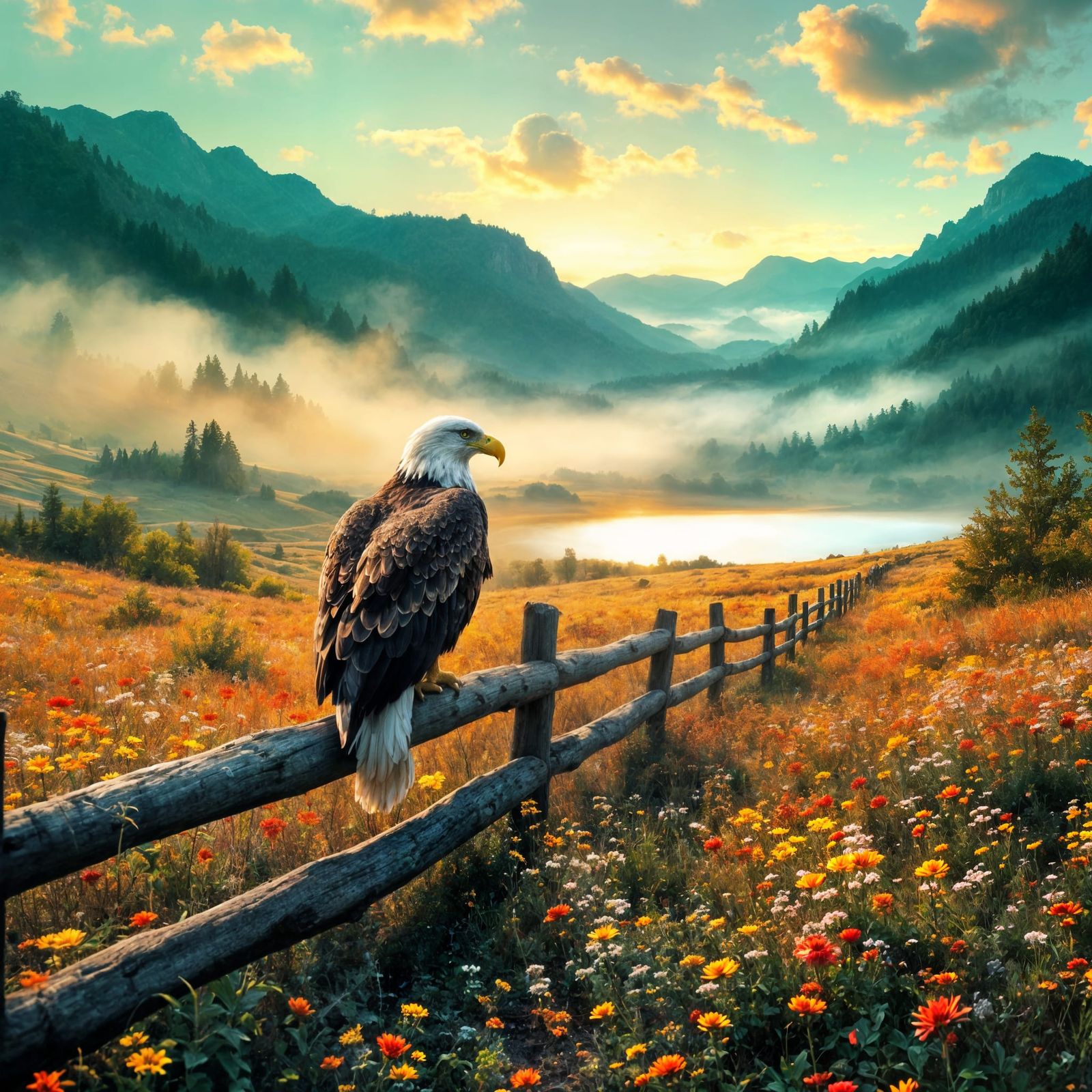 Taking in the Morning View  by @Oblique Lens