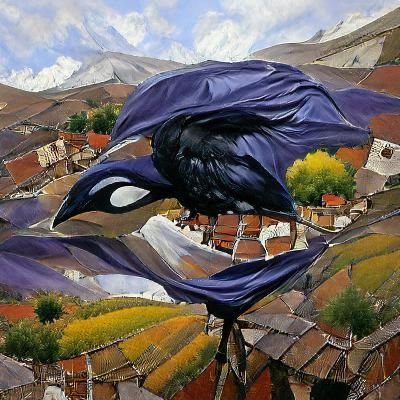 Raven, by Guido Borelli