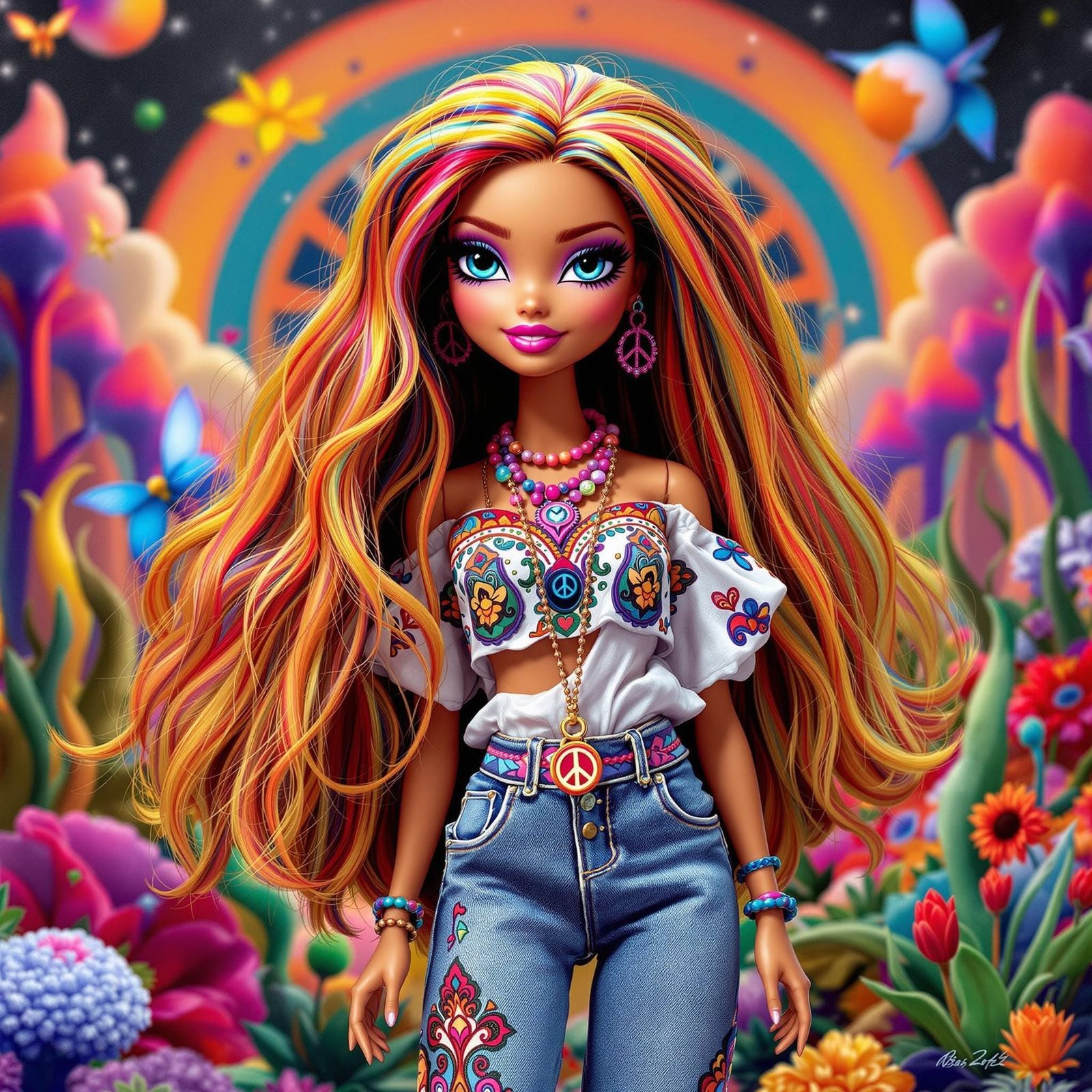 hippie bratz doll