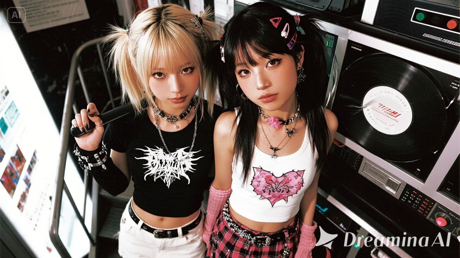 punk gyaru style of okinawa, shibuya and harajuku