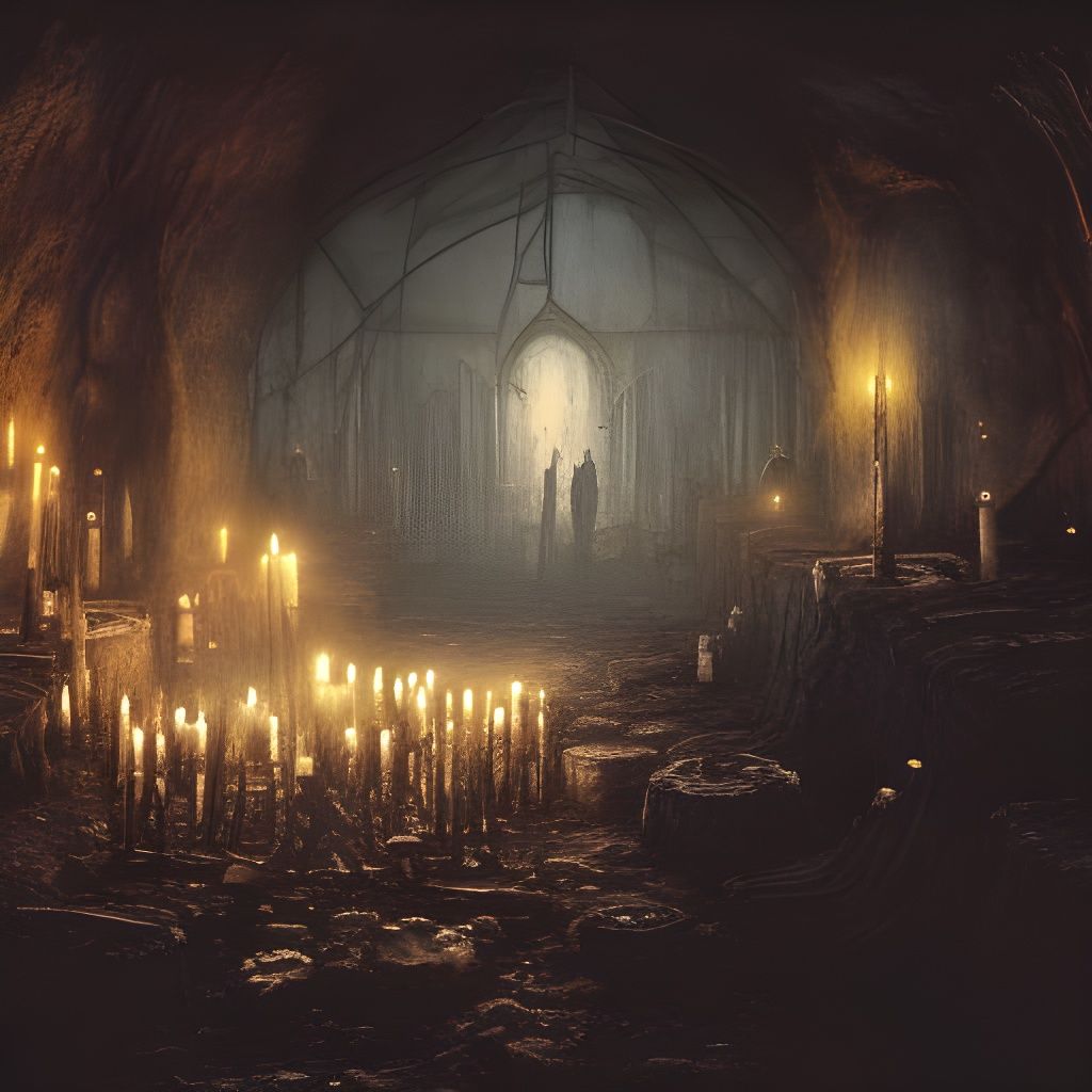 The Cave Dungeon - AI Generated Artwork - NightCafe Creator