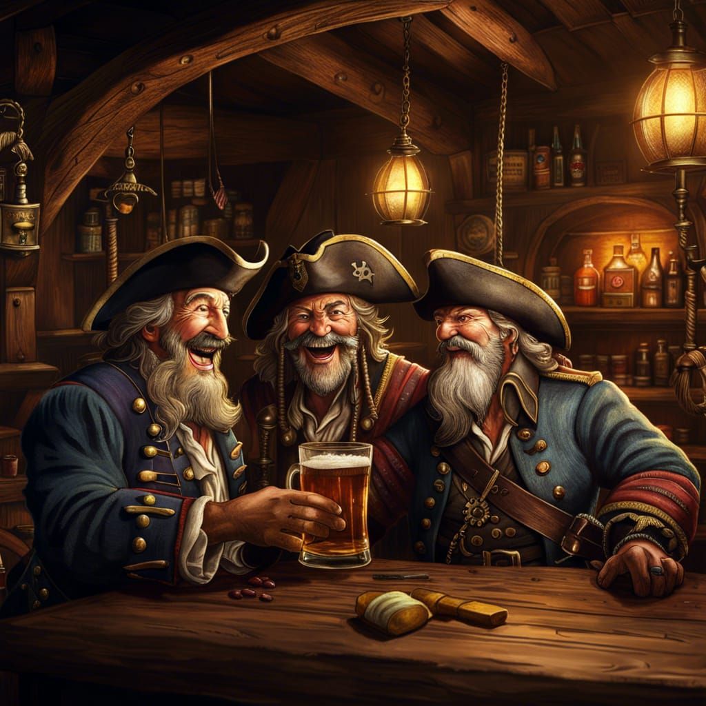 Relaxing and laughing with a pint before a new journey starts   by @Klara