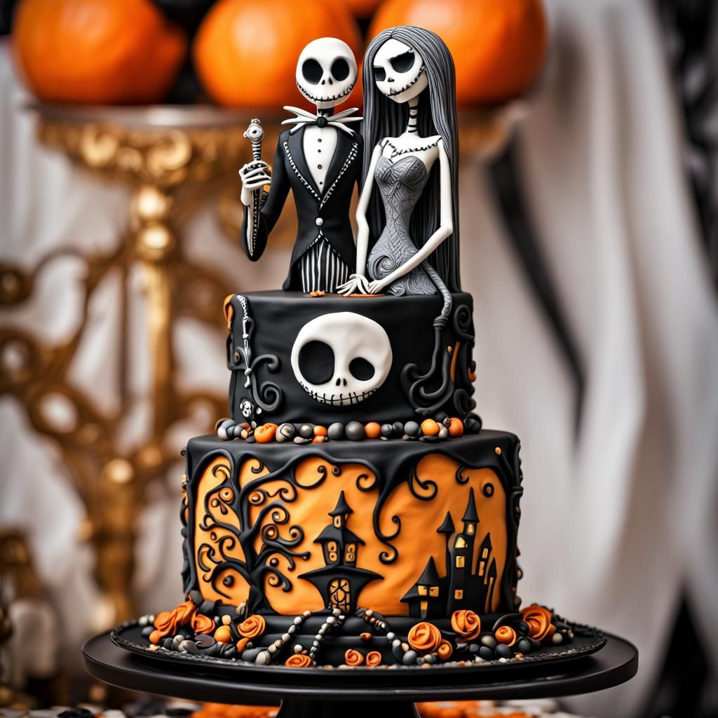 Nightmare before cake  by @HecateWayne