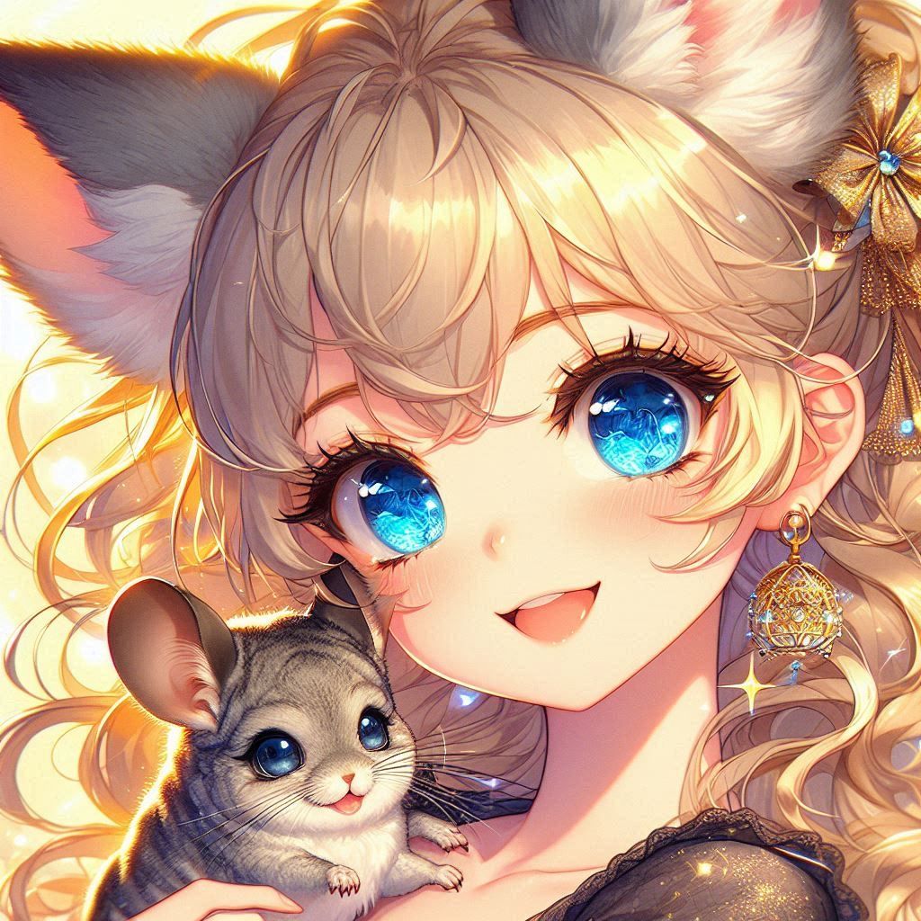 Chinchilla love 💕😍