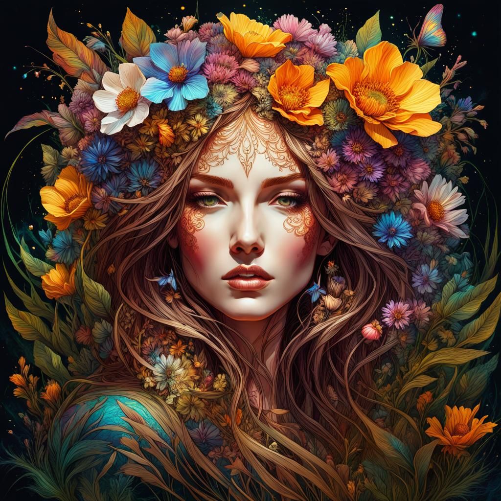 sun-kissed petals - AI Generated Artwork - NightCafe Creator