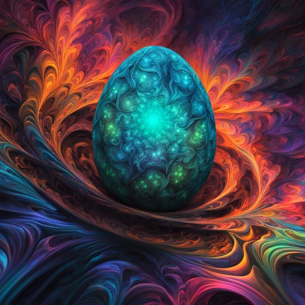 The Cosmic Egg  by @Diana the Warrior