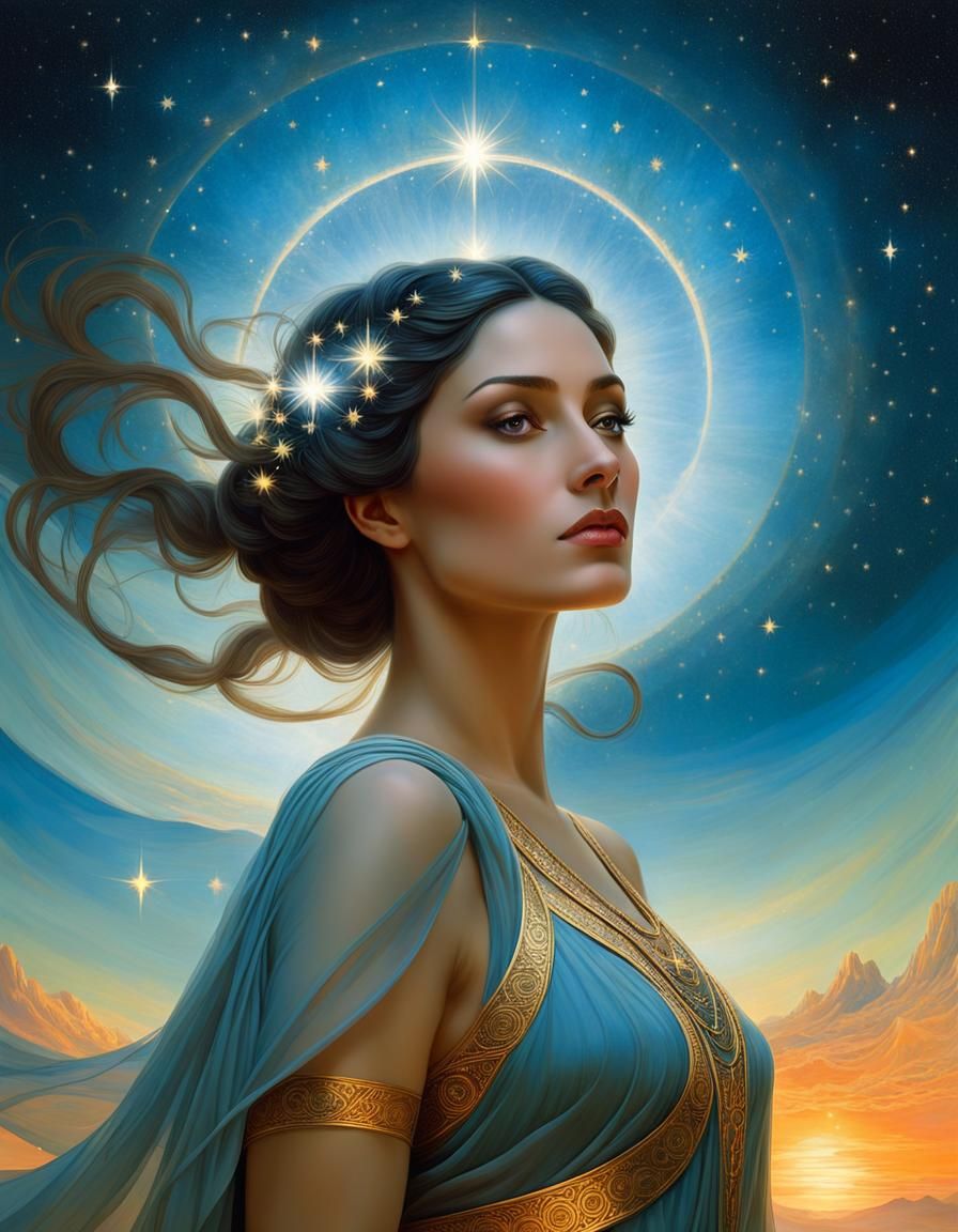 Virtual godess in universe