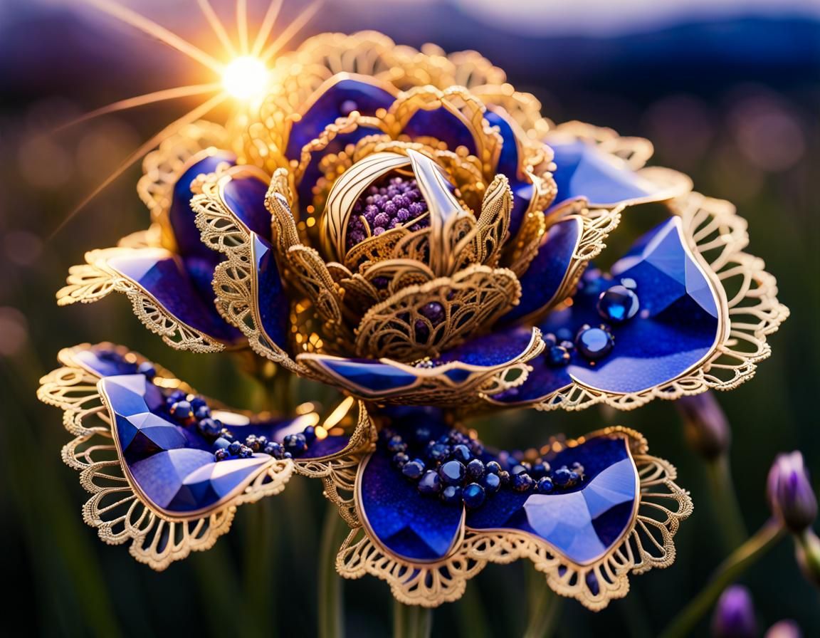 gold carnation  by @Zepp