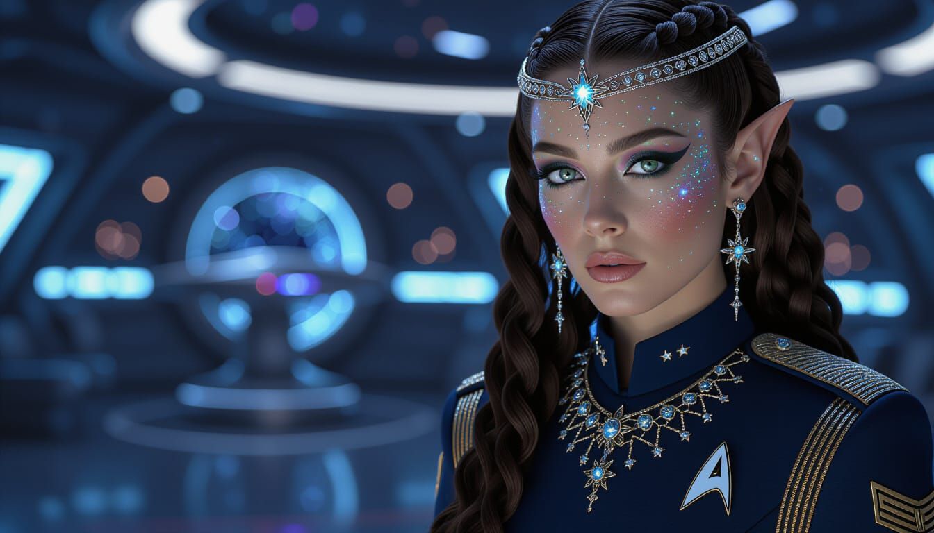 Bohemian Alien in a Star Trek Uniform