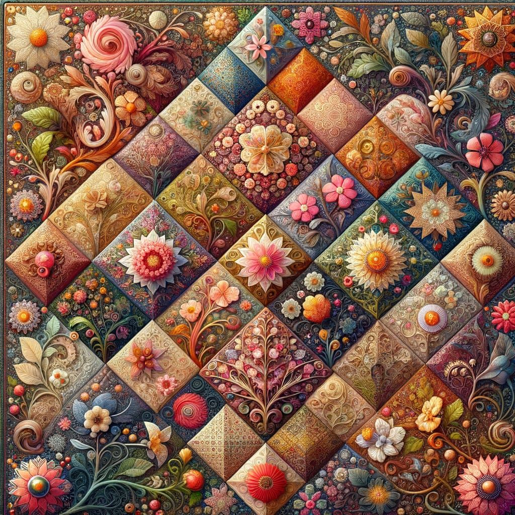 spring squares   by @Vaclava