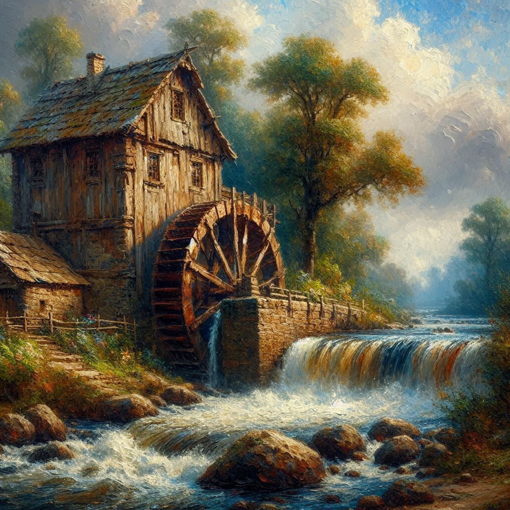 Waterwheel  by @gladiator