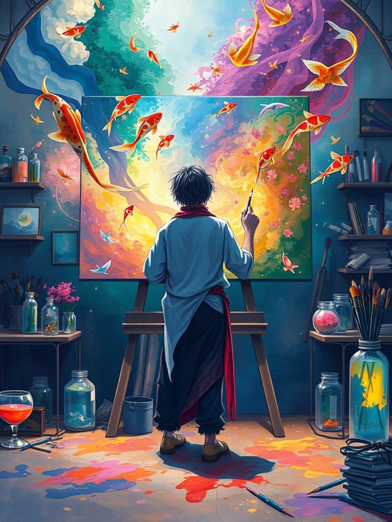 The Luminary Spell-Painter